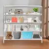 Adjustable Stainless Steel Storage Shelves 5 Tier Industrial Shelving Garage Warehouse Kitchen 5
