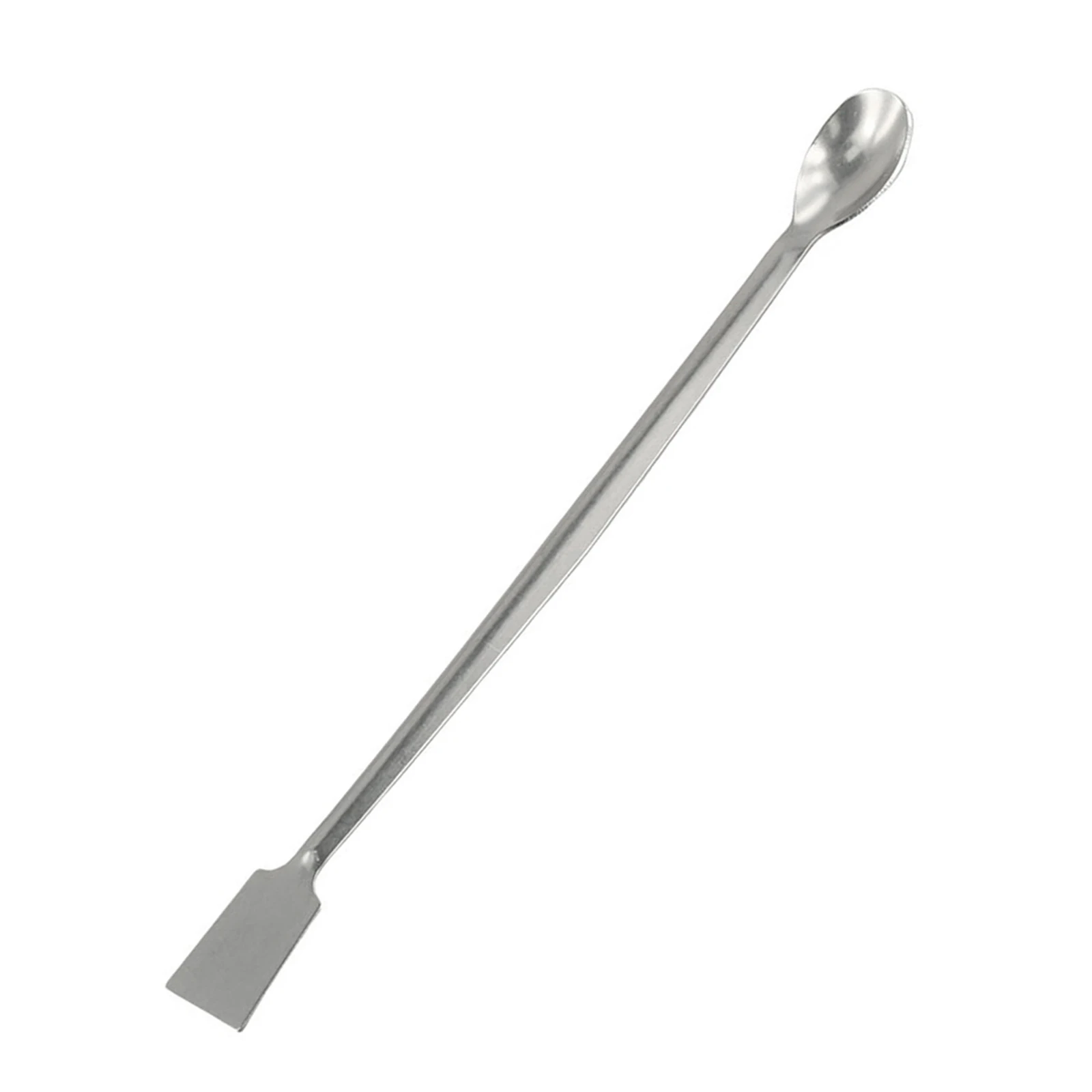 Stainless Steel Lab Sampling Spoon Spatula 20cm Double End Reagent Spoon Chemistry / Dental Experiment Hand Tool 2Pcs,lab spoon spatula