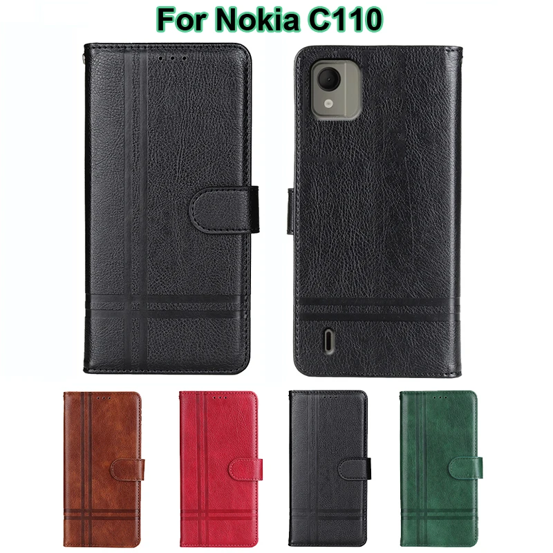 

Vintage Wallet Case For Nokia C110 C 110 Funda Magnetic Leather Phone Coque Flip Cover For Capas Nokia C110 NokiaC110 2023 Etui