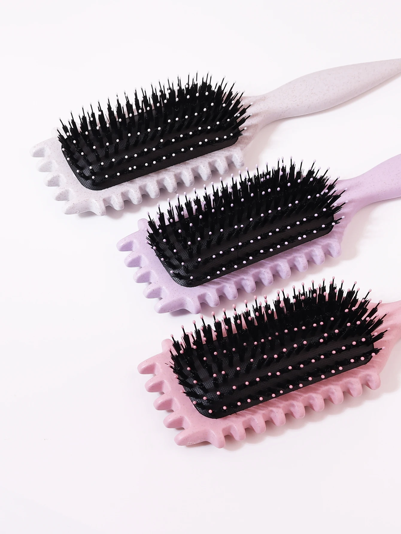 scalp massage comb Safety airbag scalp massage airbag plastic anti-static practical care multi-purpose fashionable comb Real hair wigs