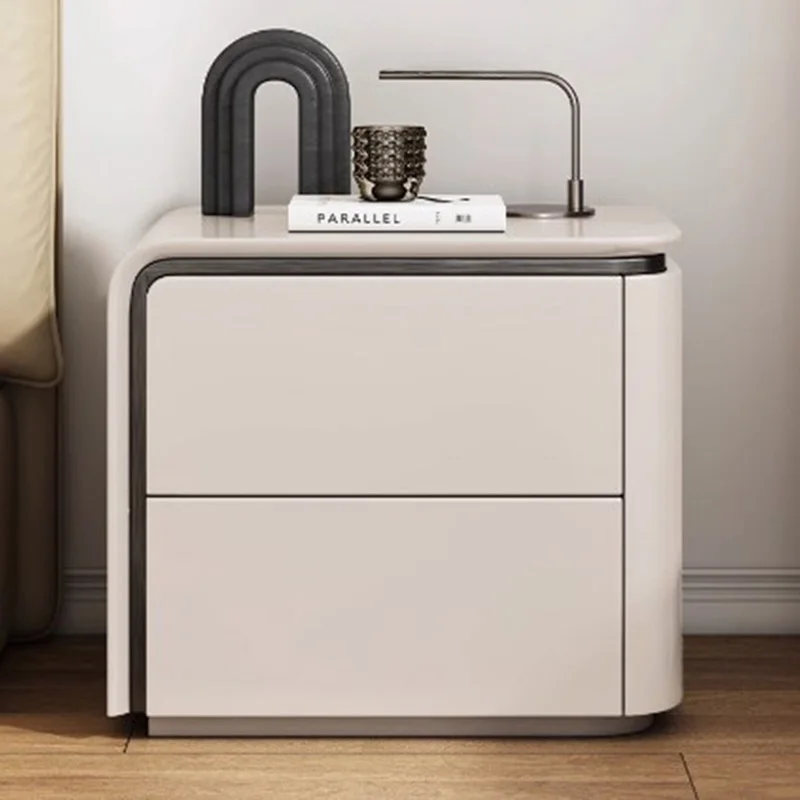 European Simple Nightstand Table Minimalist Cute Bedroom Modern Nightstand Table Nordic White Mesa De Noche Home Furniture
