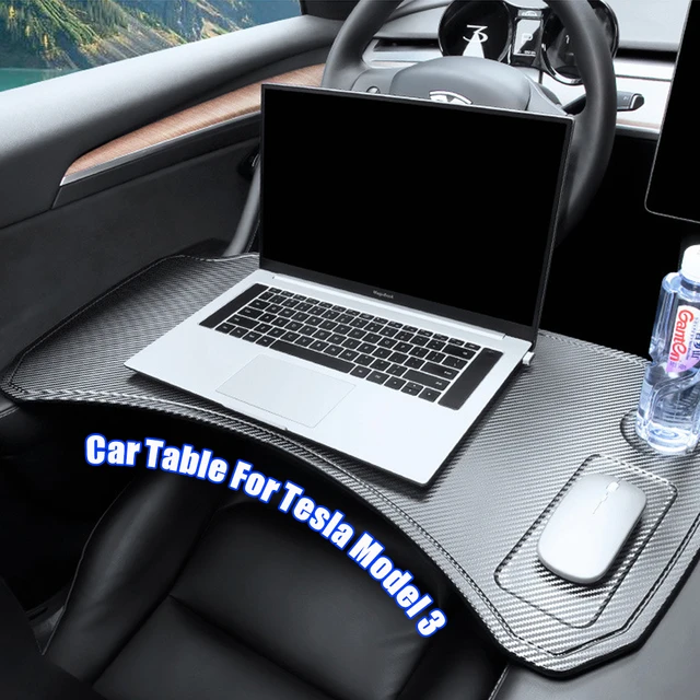 Für Tesla Modell 3 Y Auto Tisch Tablett Schreibtisch Auto Lenkrad Laptop  Fach Tragbare Auto Tisch Tablett Auto zubehör - AliExpress