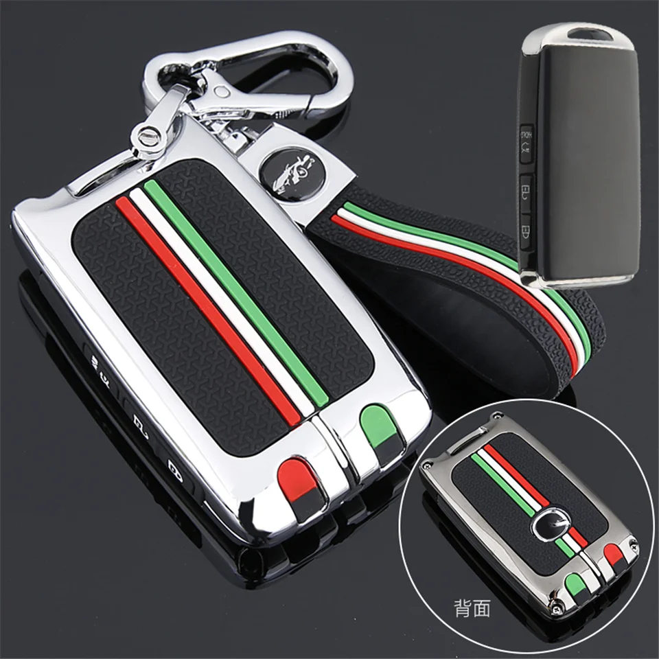 Cover per chiave/telecomando per Mazda 3 Alexa CX5 CX8 CX4 2019 2020 3 pulsanti Smart Remote accessori chiave auto supporto Shell Car-Styling - Sa8e284bcc5bc483881d514aa7add2170S