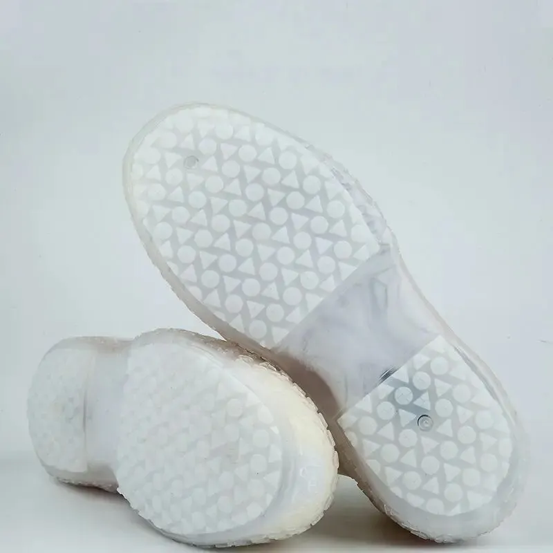 1pc reusable unisex wearable waterproof protective rainproof silicon shoe cover