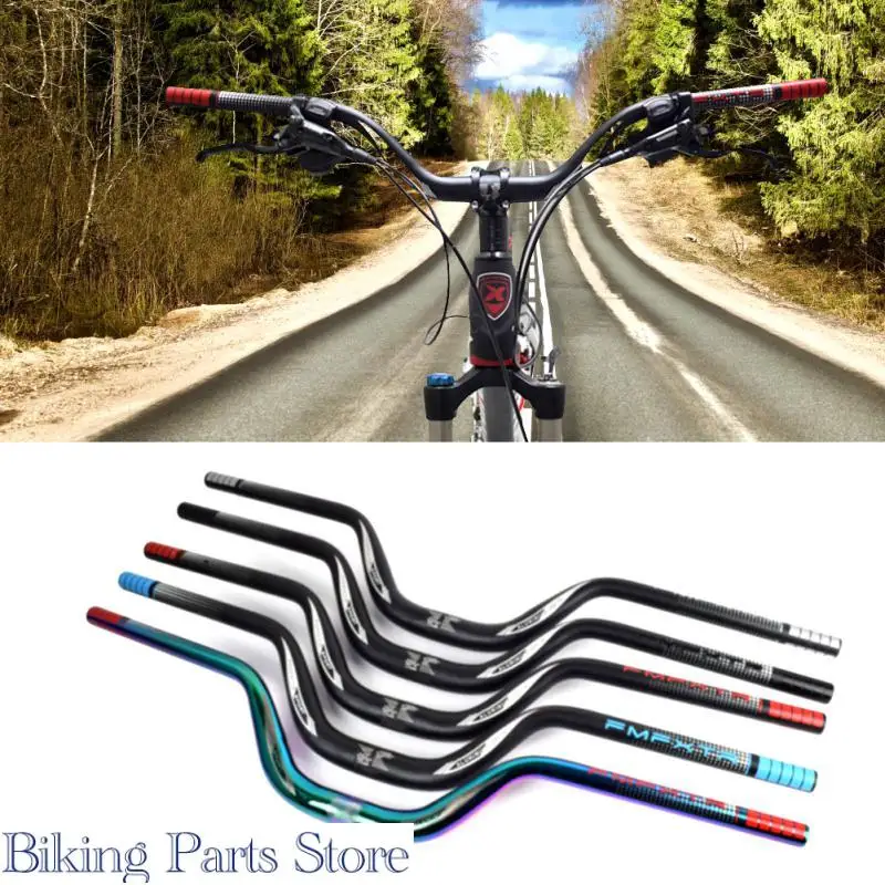 Aluminum Alloy Mountian Bike Handlebars MTB Heightened Bicycle Handlebar 720/780mm Swallow