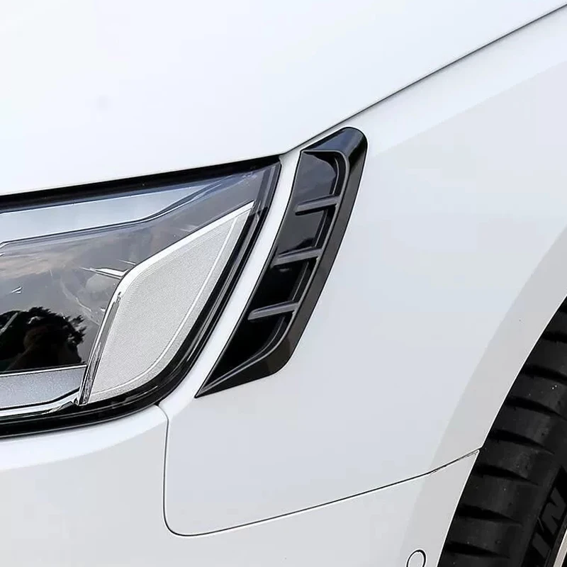 Car Exterior Decoration Parts, Suitable for Front and Rear Headlight Decoration, Leaf Plate or Front and Rear Decoration - 4