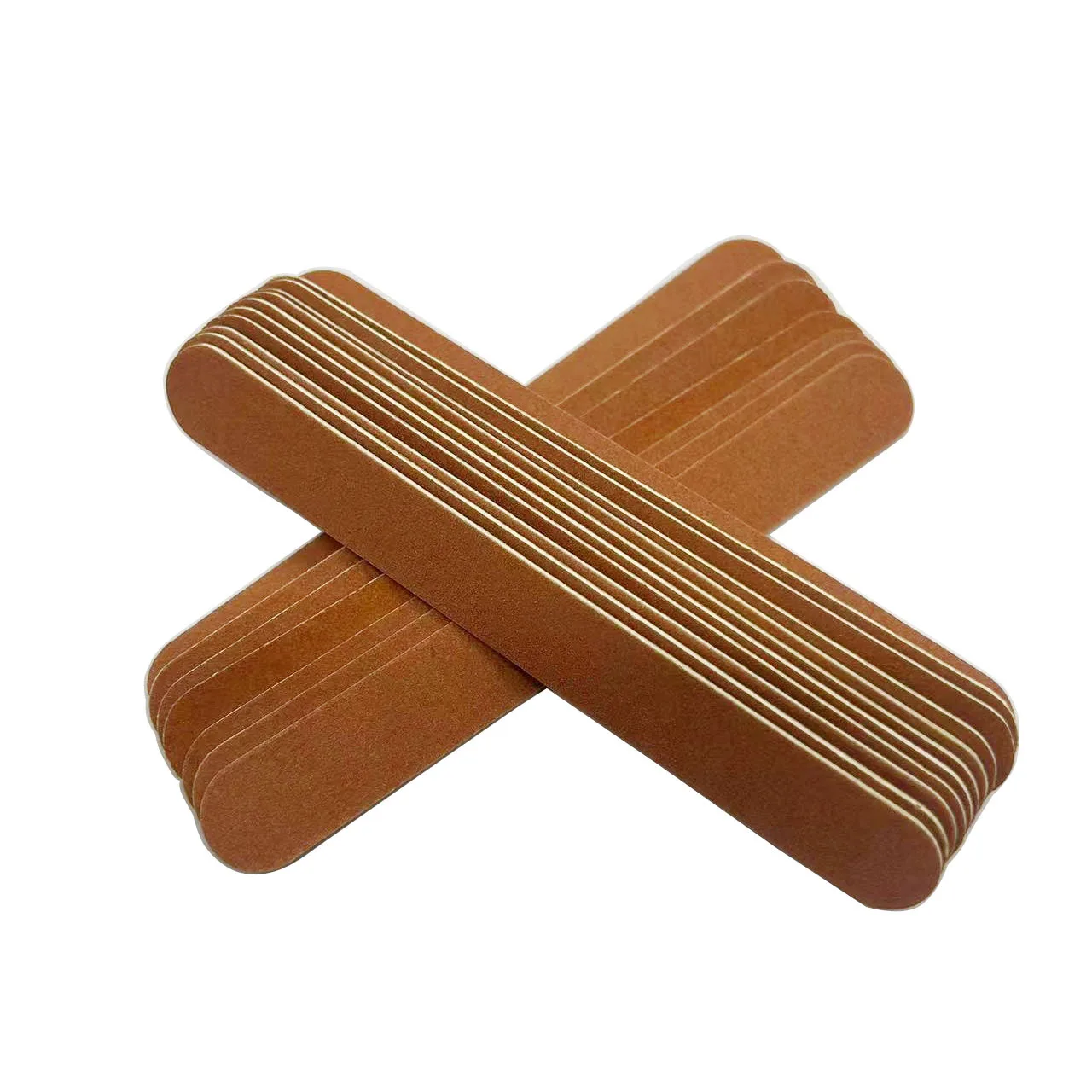 

20 PCS wooden emery board Natural Nail File Wood nail Files 5" nail file Manicure tool 180/180