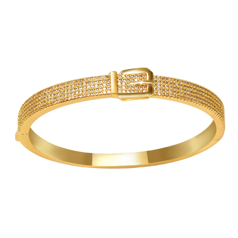 

Full Dimond Bracelet For Woman Turkish Spain Jewelry Crystal Kpop Personalize Bangles Elegant Vintage Luxury Christmas Gift