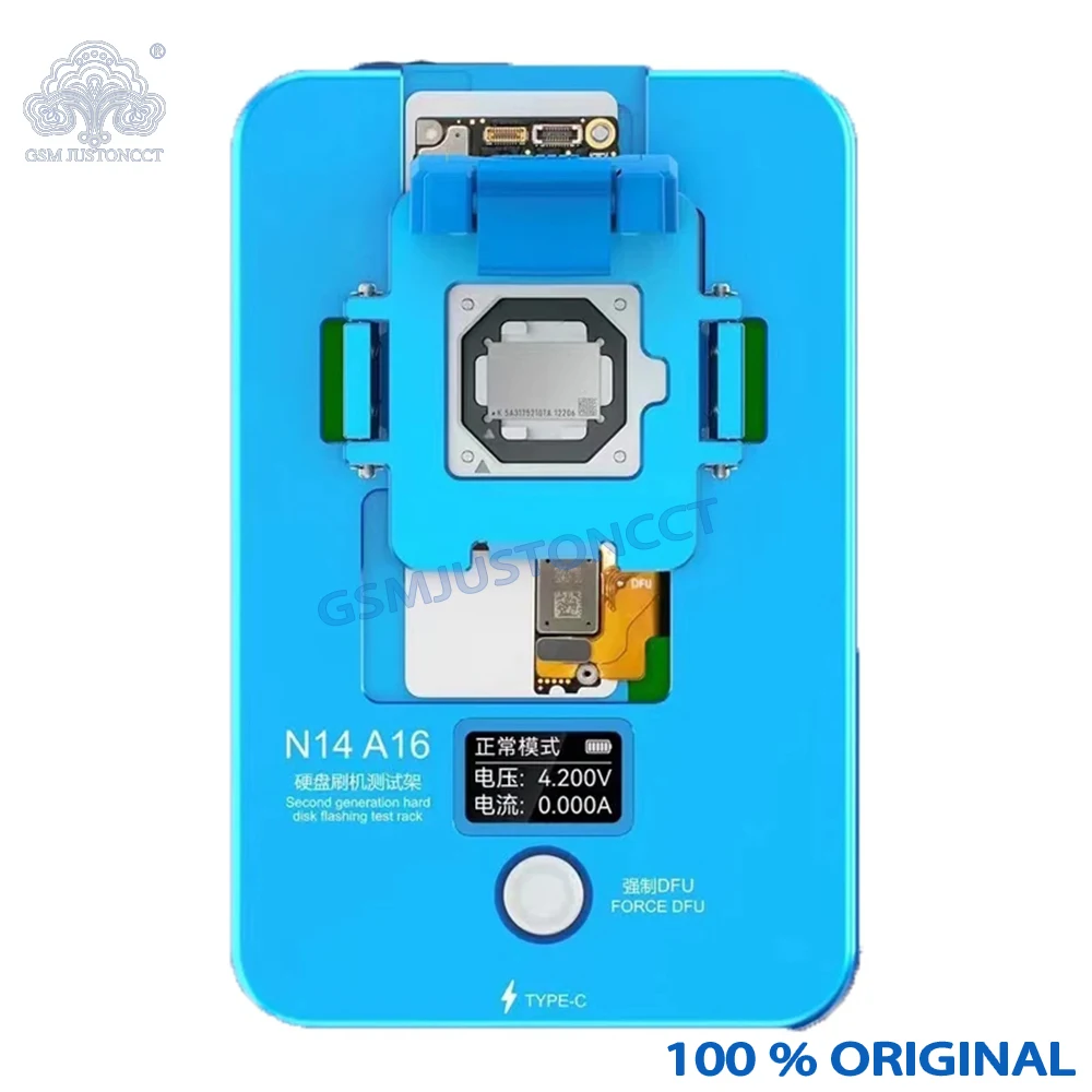 

JCID N14 A16 Nand программатор один клик функция DFU для iPhone 14Pro 14PM 1TB жесткий диск материнская плата флэш-Чтение Запись ремонт