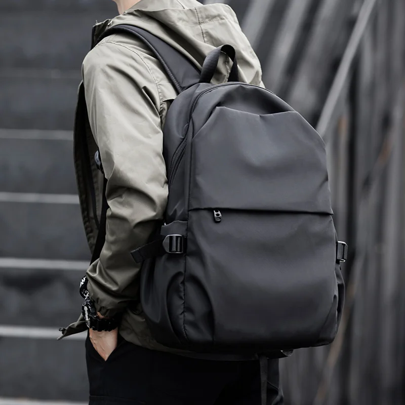 

Backpack Men Waterproof Laptop 16inch Large Capacity Fashion Travel Outdoor Simple Mochila School Teenage USB Charging For Men