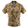 Knuckle's Sonic The Hedgehog Button UpHawaiian ShirtFashion Trend Breathable Loose Versatile Casual Sports Summer Men 5