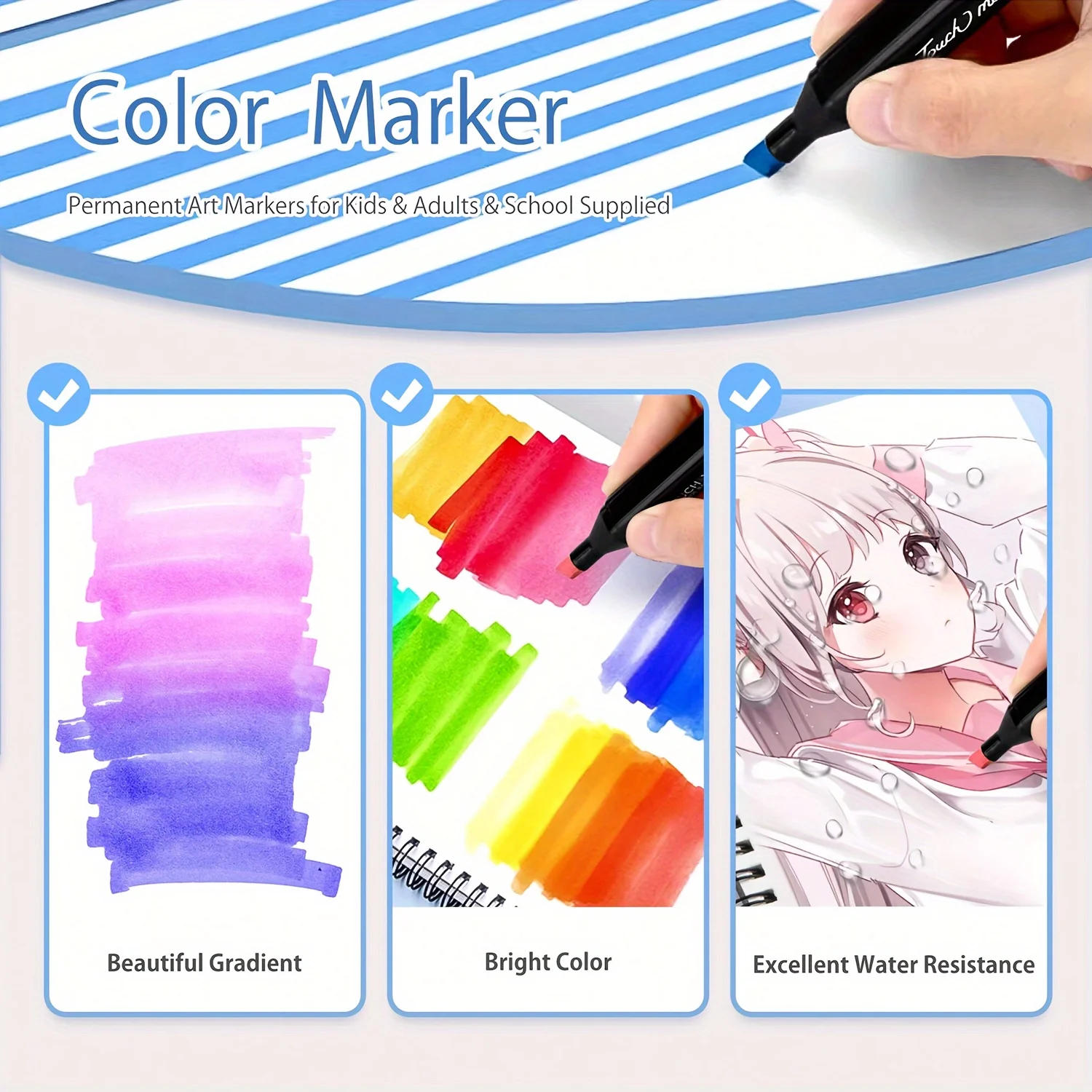 Dual Tip Alcohol Markers 5