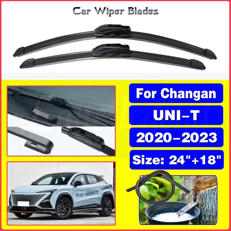 Per Changan Uni-T Uni T 2020 - 2023 Spazzole Tergicristallo Anteriore Spazzole Parabrezza Finestra U J Gancio Taglierina Accessori Auto