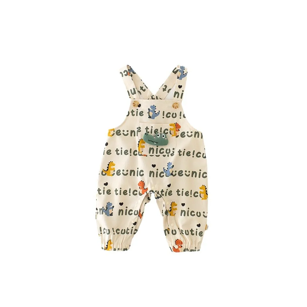 Cute Baby Jumpsuit Dinosaur Romper for Spring