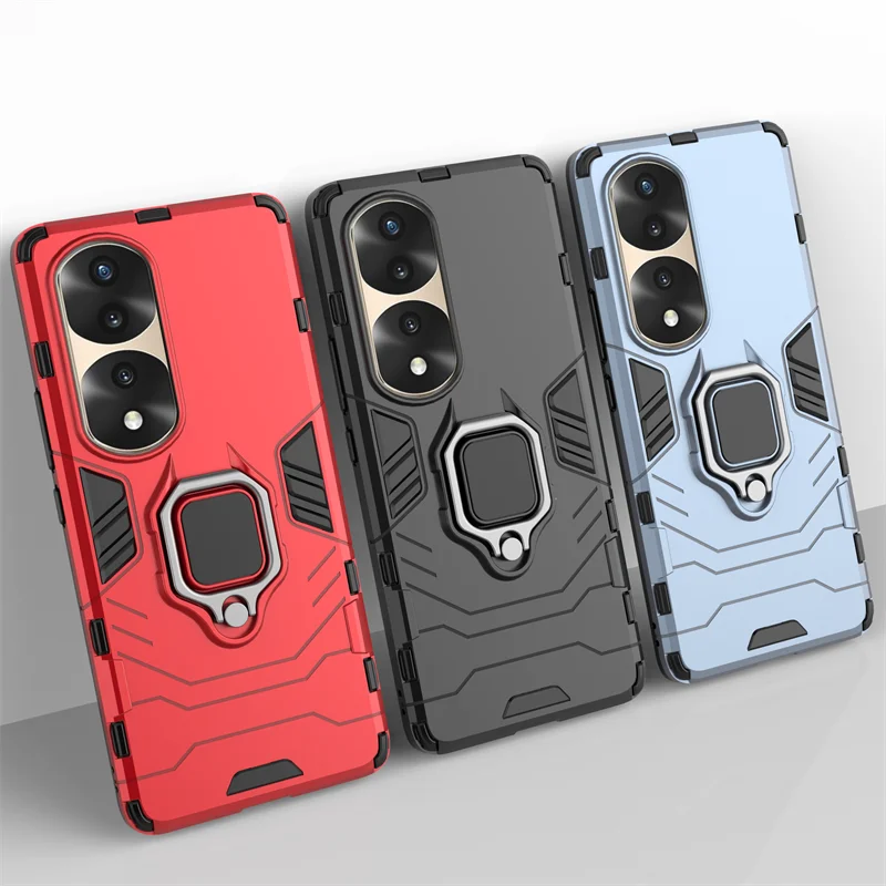 For Huawei Honor 70 Pro Case Armor for Honor 70 Pro Cover Protect Silikongummi Støtsikkert deksel For Honor 70 Pro Plus_voghion.com