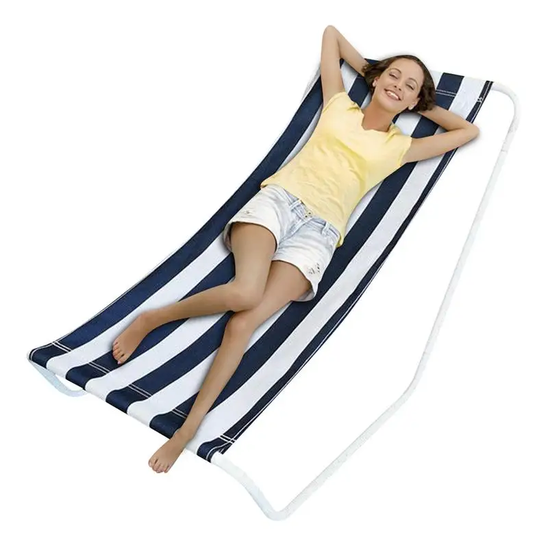 

Sunbathing Lounge Chair Beach Portable Sun Lounger Adjustable Reclining Sunbathing Lounge Chair For Lawn Poolside Picnic Outdoor