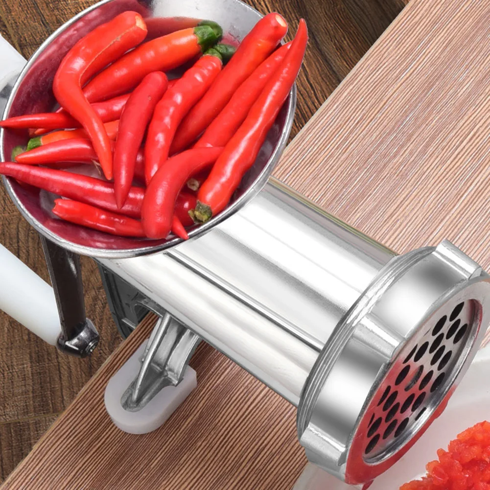 Manual Meat Grinder Hand Crank Meat Grinding Machine Sausage Stuffer Filler Household Pork Mincer Sausage Maker,meat grinder