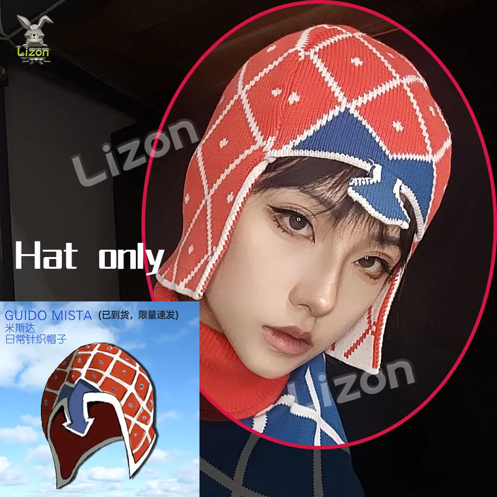 Jojo Hat Cosplay Anime Jojo's Bizarre Adventure: Golden Wind Guido