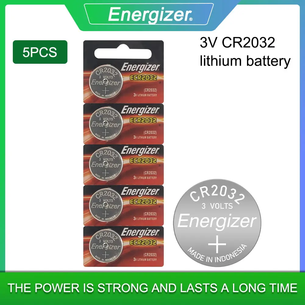 replacement batteries Energizer CR2032 CR 2032 DL2032 ECR2032 3V Lithium Battery For Watch Toy Calculator Car Remote Control Button Coin Cell lithium ion battery pack Batteries