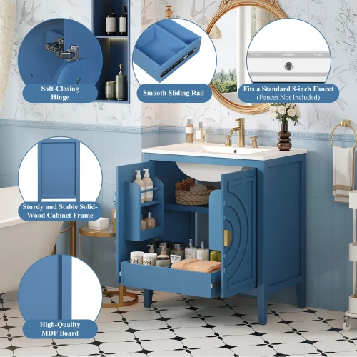 Bathroom Vanity with Sink 5