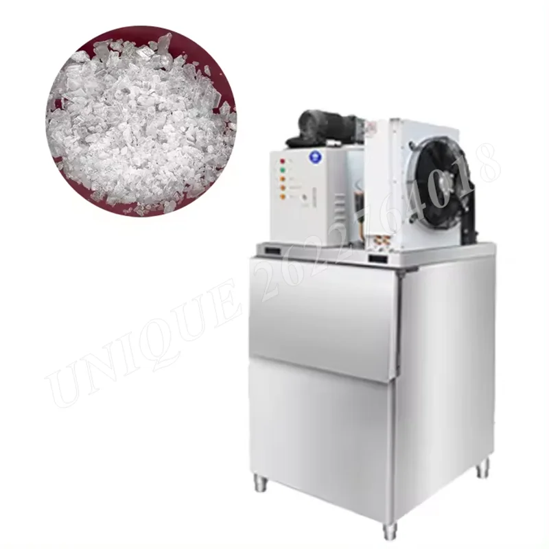 

200kg/Day High Quality Ice Machine Commercial Ice Slicing Machine is Used to Preserve and Refrigerate Fish and Meat Ice Maker