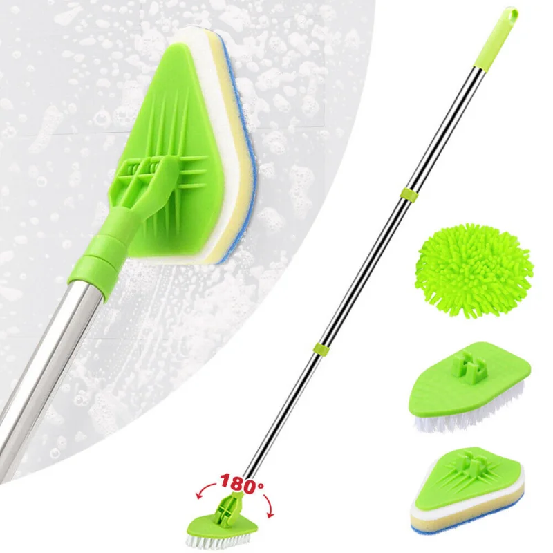 Telescopic Mop Floor Tiles Wall Clean Mop Handle Home Windows Kitchen Mop Sweeper Broom Clean Tools: 3 - 5 Days Free Delivery Only UK