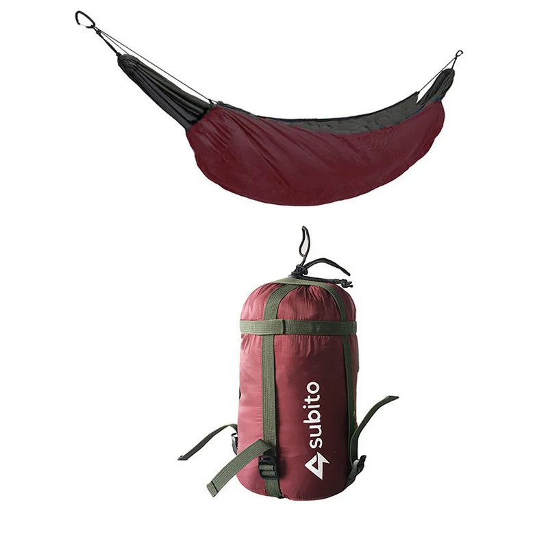 Outdoor Camping Portable Survival Hammocks Underquilt For Camping Furniture Shelters Supplies Novelty Equipment And Accessories 14 Outdoor Camping Portable Survival Hammocks Underquilt For Camping Furniture Shelters Supplies Novelty Equipment And Accessories 7