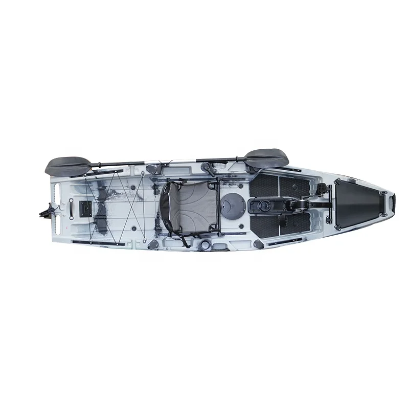 공장 직판 11피트 패션 디자인 싱글 페달 드라이브 해상용 핸즈프리 프로펠러 페..