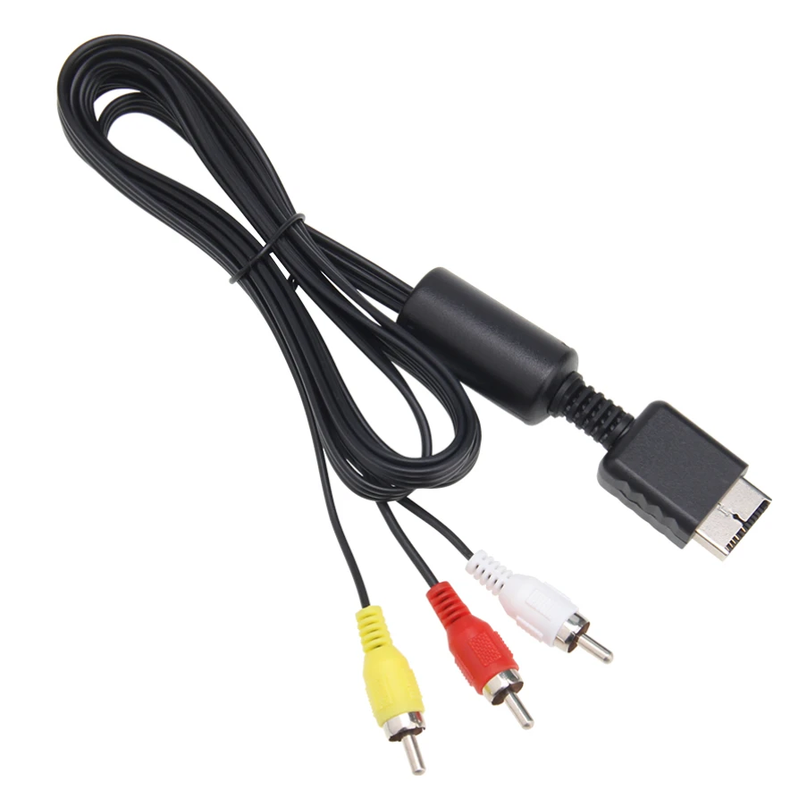 1.8M Giochi Multi-Componente Cavo Audio Video Cavo Av A 3 Rca Per Sony Playstation Ps2 Accessori Per Console Di Gioco Ps3