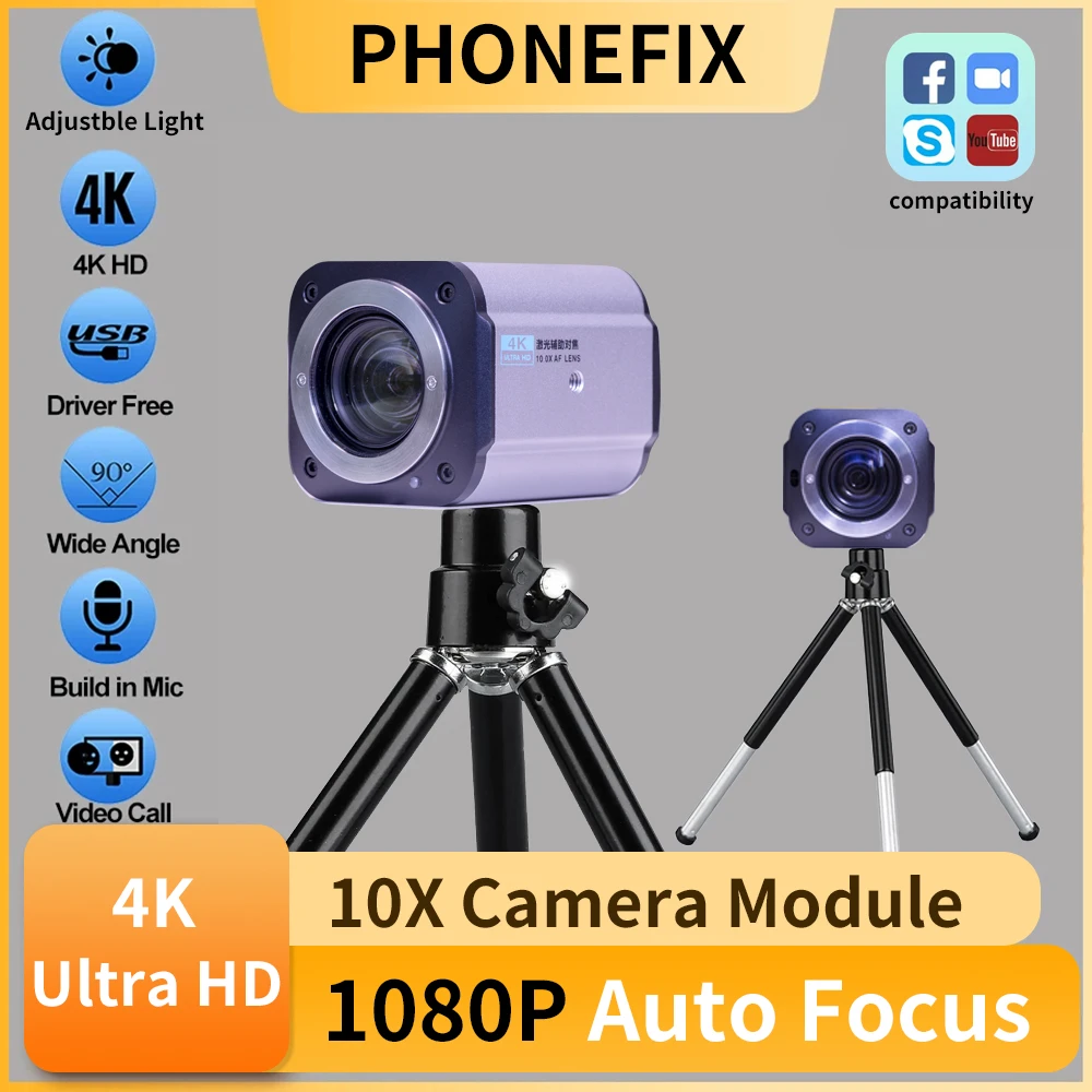 10X Optical Zoom 1080P Auto Focus Camera for Video Conference Church  Broadcast Live Streaming USB 2.0 HDMI Live Streaming Camera| | - AliExpress