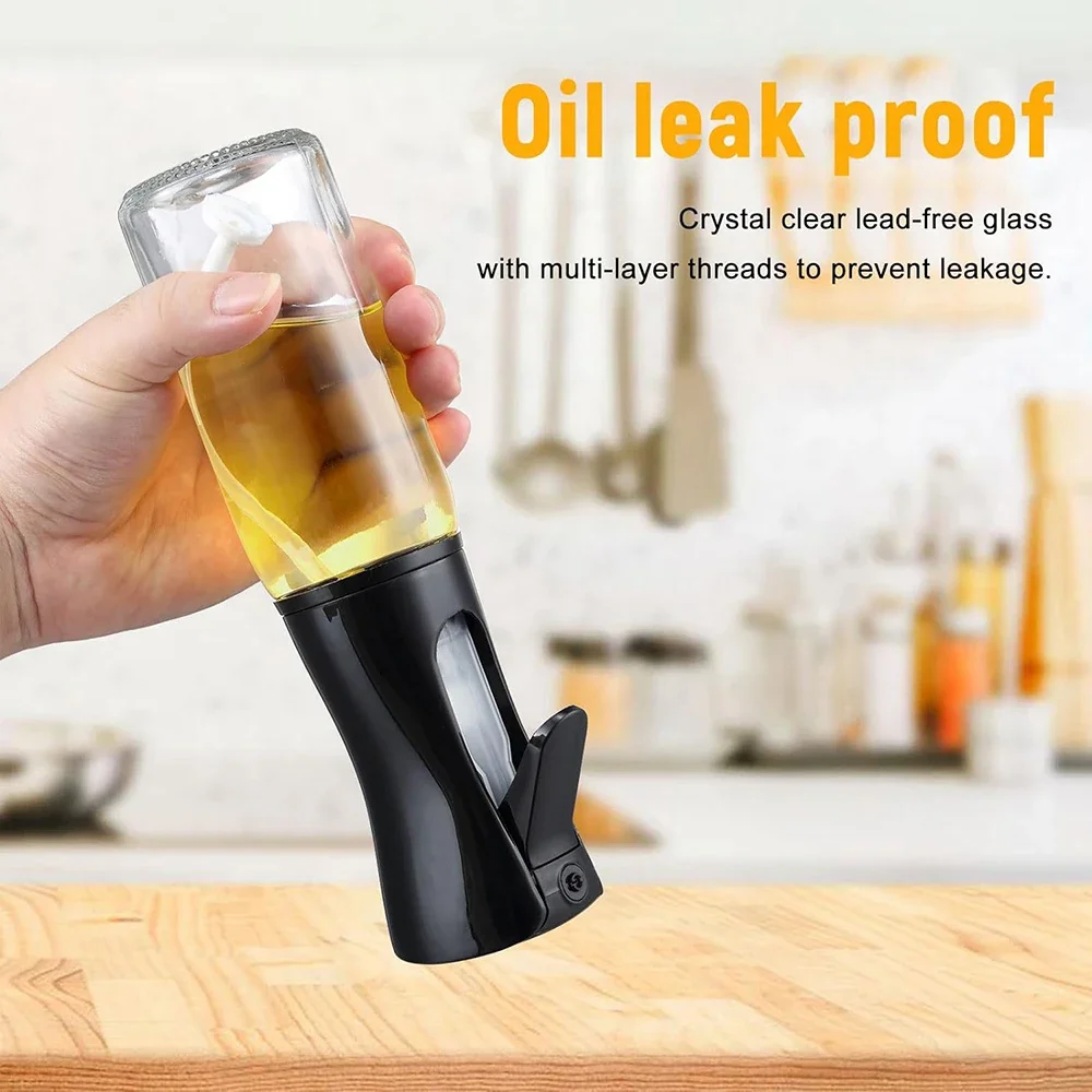 Oil Sprayer 200ml 300ml 500ml Oil Spray Bottle Kitchen Cooking Olive Oil Dispenser Camping BBQ Baking Vinegar Soy Sauce Sprayer Containers