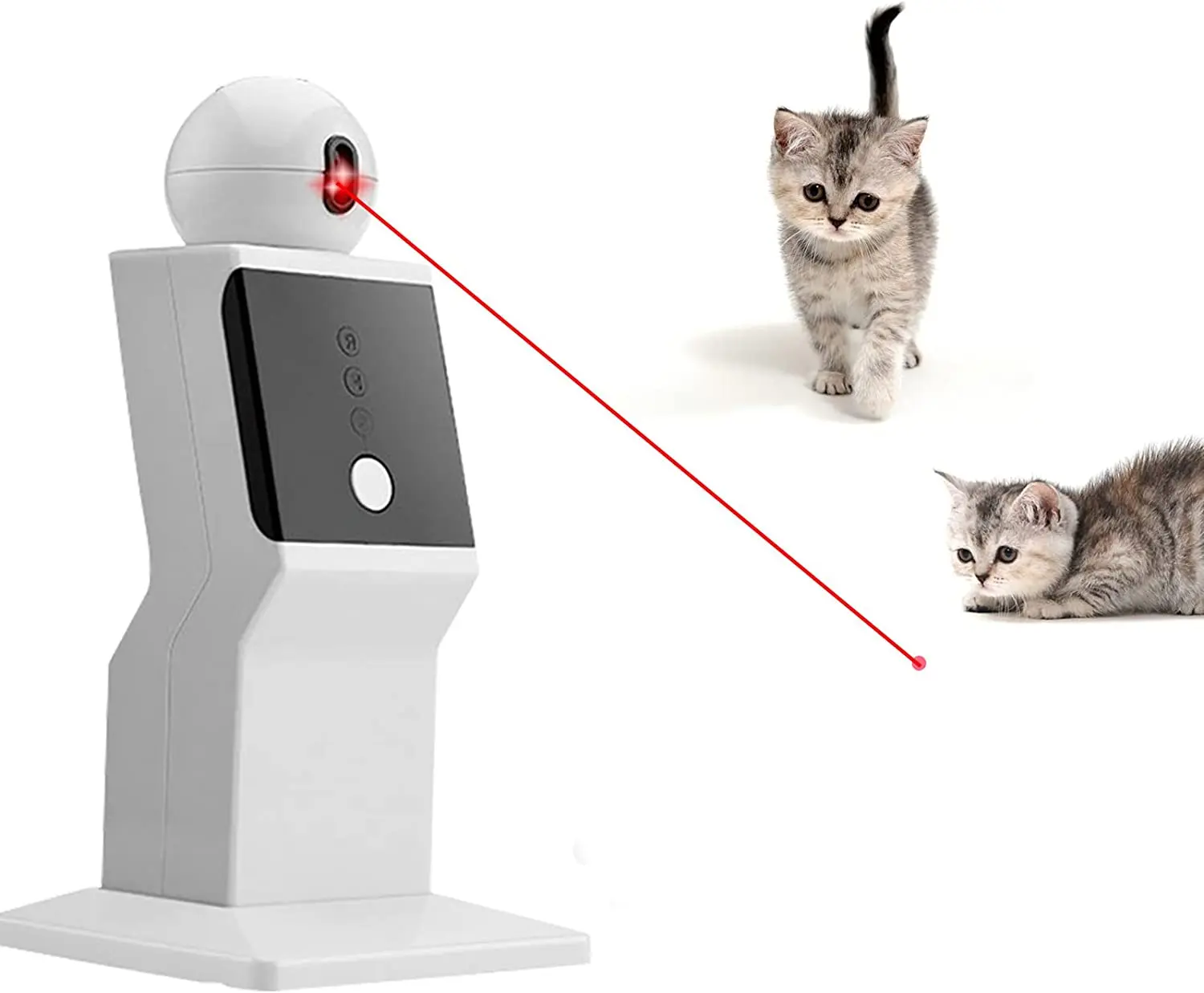 Pointeur Laser Pour Chat, Jouet Pour Chat Avec Laser, Jouet Pour Chat  Pointeur Laser Rouge Pour Chats Et Chiens D'intérieur, Chaton Et Animaux De