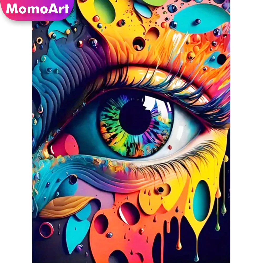 Mosaic Eye Portrait 1