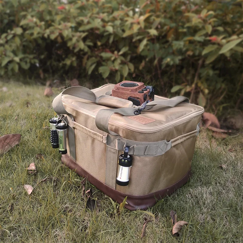 Camping Storage Bag Outdoor Meal Lamp Tableware Tool Picnic Camp Travel Large Storage