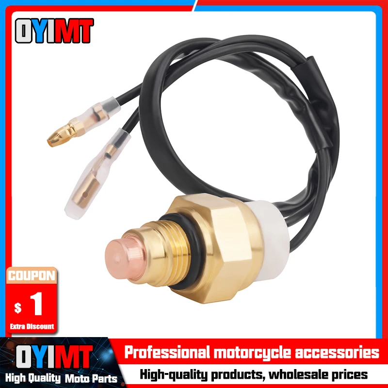 Motorcycle Engine Coolant Radiator Water Temperature Sensor For