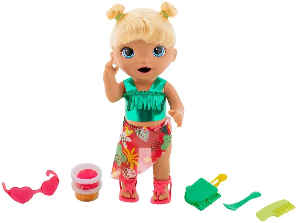 Boneca Baby Alive Dia na Praia Loira 4