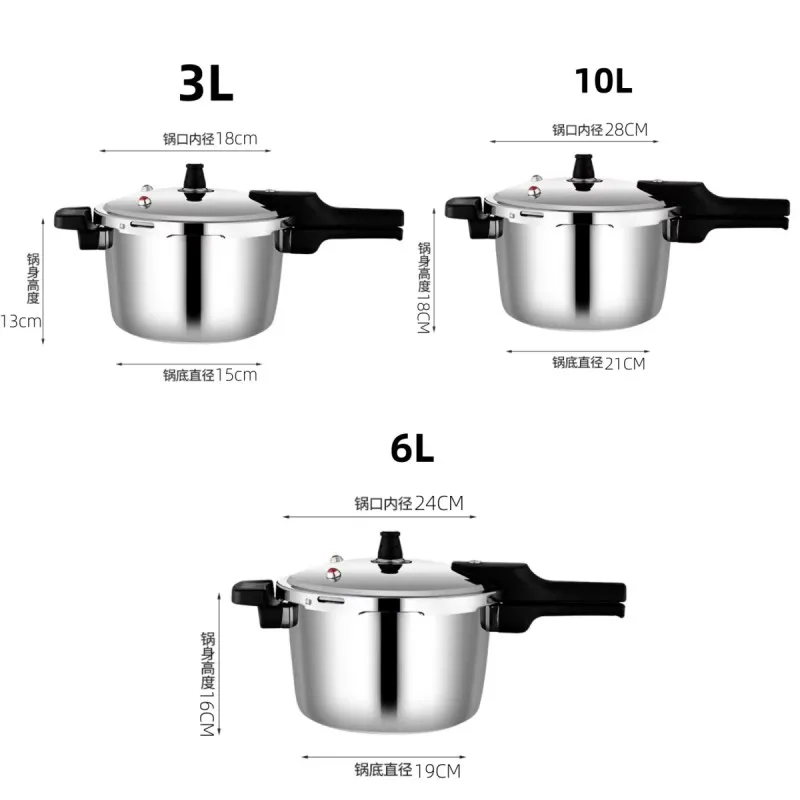 Barton 6QT Aluminum Pressure Canner – Fast Stove Top Cooking 6