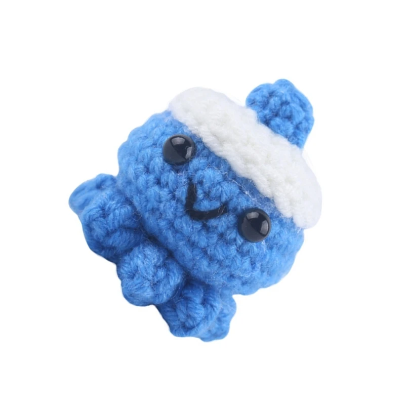 Versatile Woolen Crochet Baby Pacifier Clip Pendant Decor Cartoon Soother Toy Chain Decoration Decorative Accessory