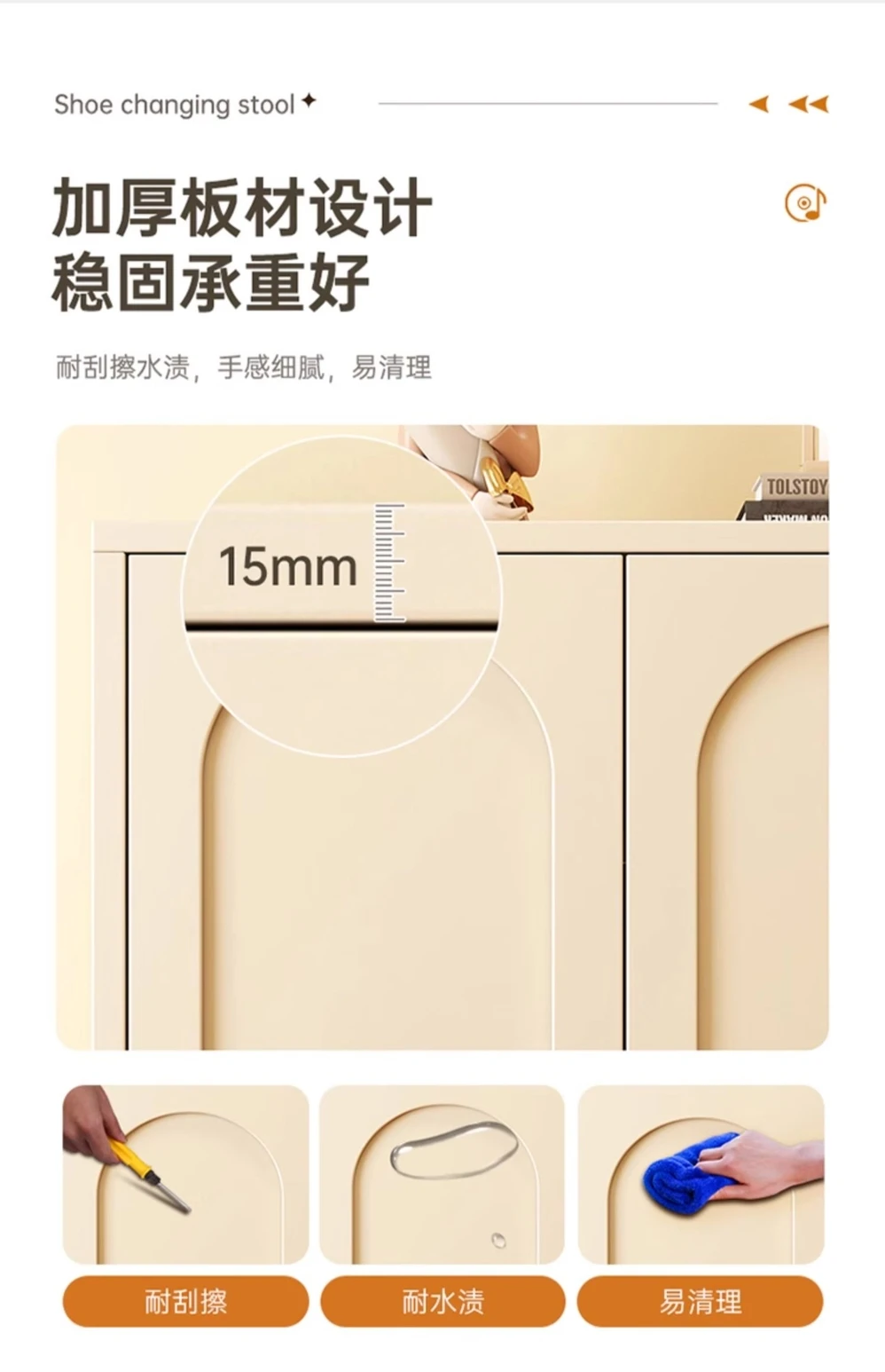 Description Picture 6 of itemNew Shoerack Luxury Brand Copy Bag Completo First Aid Girl Bags Women Shelf Furniture Living Room Cabinets Zapatero Cheap Home