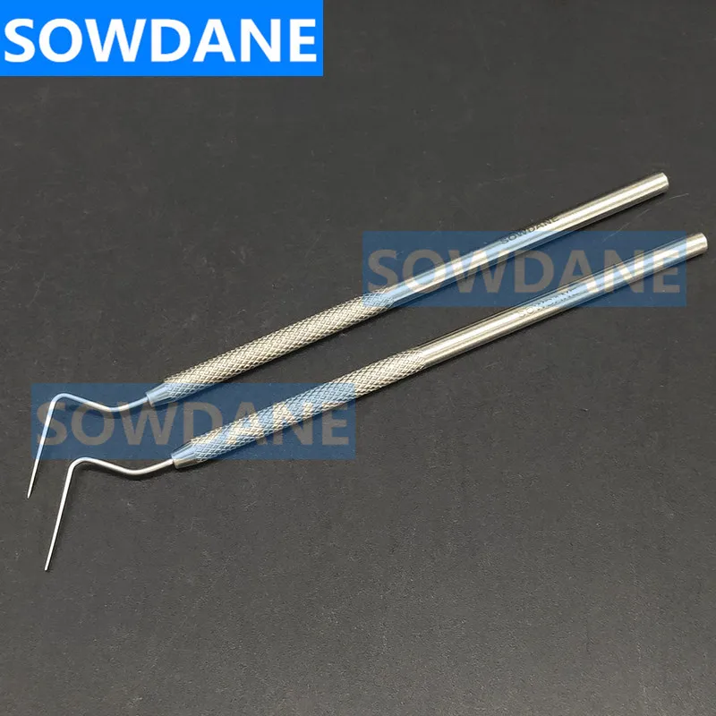 Dental Edelstahl Endodontie Sonde Explorer Flache/Kegel Instrument