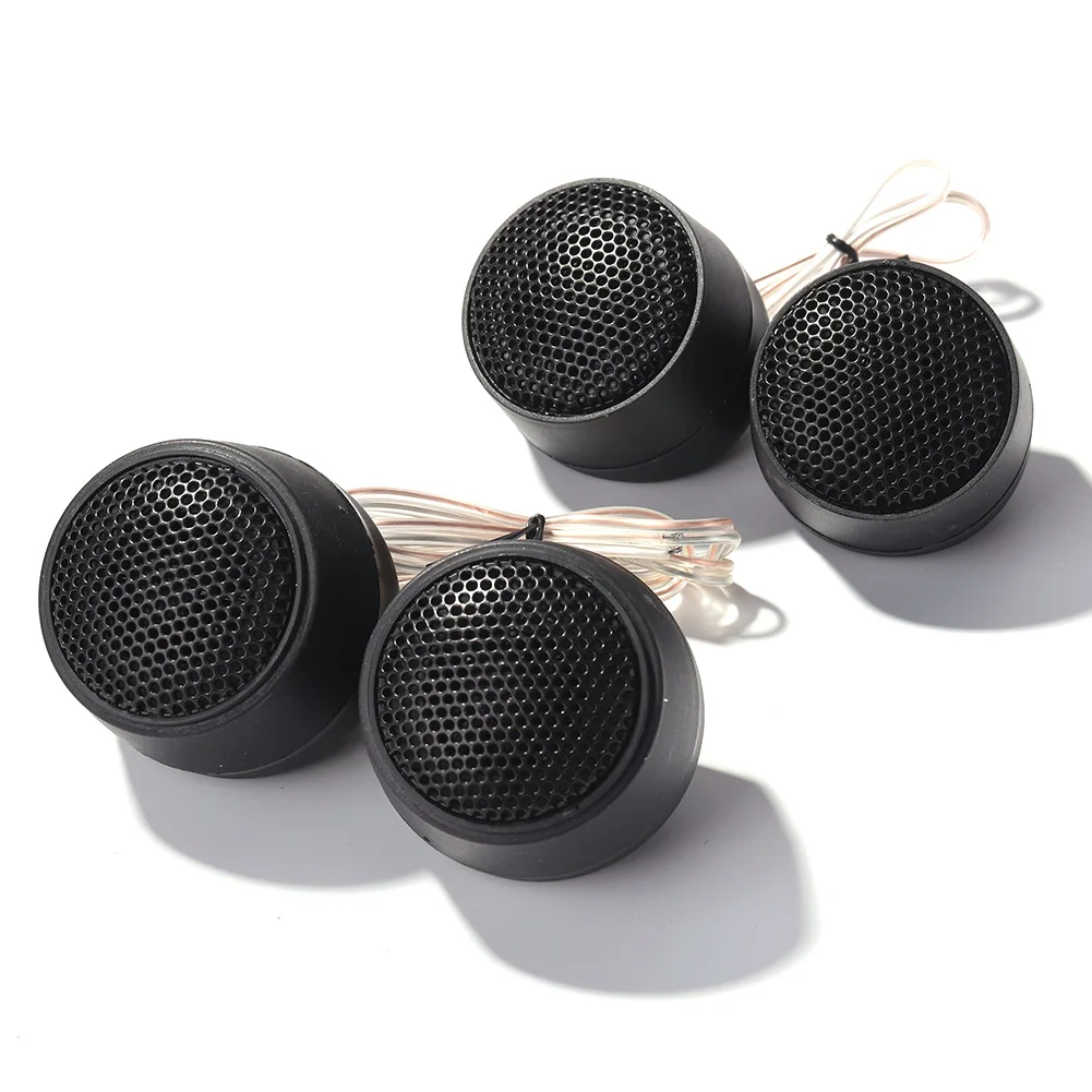 Universal Mini Car Interior Tweeter dome tweeter speakers Durable HIFI Stereo Speakers Sensitive Loudspeaker For Car Audio System 1 Pair