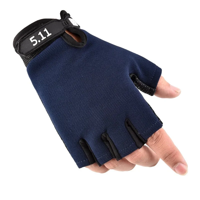 Anti-Slip Fingerless gloves Men Half Finger Fishing Hunting Cycling Gloves Outdoor Tactical Sport Equipment Camping Gloves 4