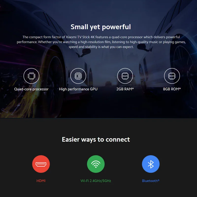 Global version Xiaomi Mi smart tv box 4K Android 11 HD 2G 8G WiFi BT5.2 Google Cast Netflix
