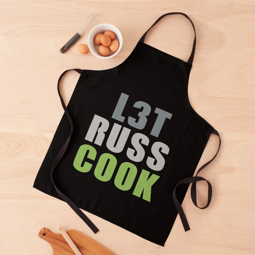 

LET RUSS COOK Apron waiter apron professional hairdresser apron sexy apron