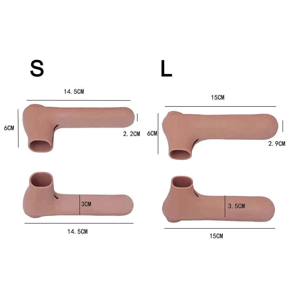 Door knob covers door handle covers Silicone Door Handle Cover Anti Collision Anti-Static Doorknob Sleeve Silent Anti-Slip Kids Safety Doorknob Protector Home