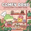 COMFY DAYS Bold-easy Patterns Coloring Book for Adults Horror Drawing Book Perfect Gift for Party and Birthday 1