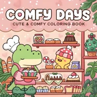 COMFY DAYS Bold-easy Patterns Coloring Book for Adults Horror Drawing Book Perfect Gift for Party and Birthday 1