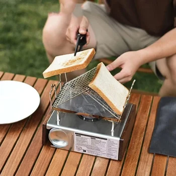 Foldable Camping Toaster Rack 1