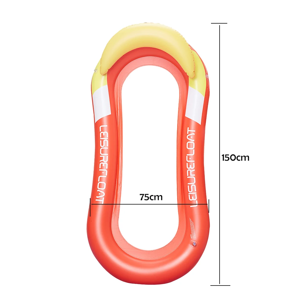 Inflatable Water Toys Inflatable Swim Ring Inflatable Float Hammock Swimming Pool Mattress Floating Water Mat Inflatable Women Air Mattress Water Hammock Swimming Ring Kid Big Float Toy Summer Party Swim Tube Chair Pool Floats Accessories