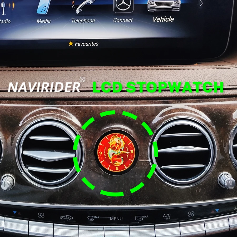 Mercedes Benz ストップウォッチ Mercedes 190 16v LCD replacement laptimer stopwatch stoppuhr w201